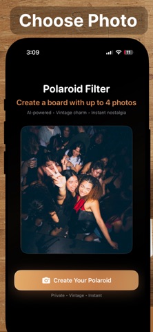 Instant Film: Photo Generator iPhone screenshot