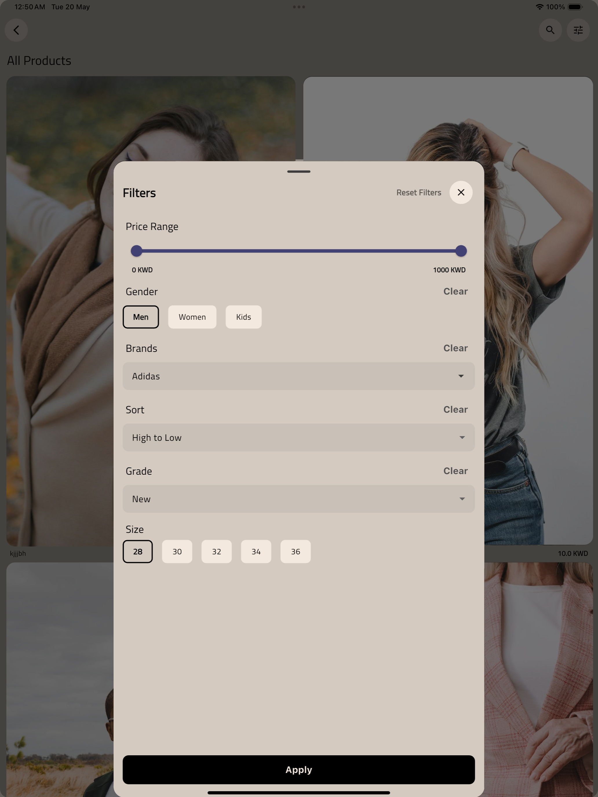 WearHouse screenshot 8