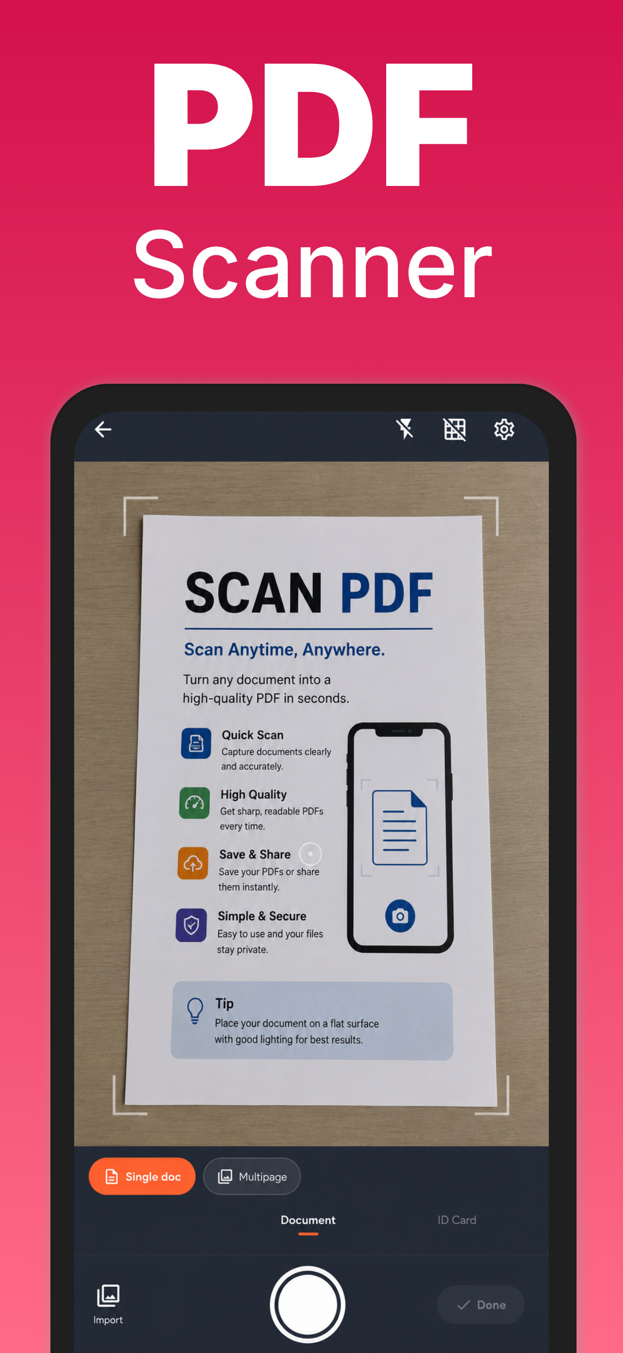 PDF Scanner・Editor・eSign・Photo screenshot 4