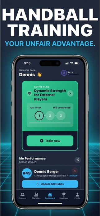 HandLetic - Handball Coach Screenshot 1 of 6
