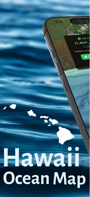 Hawaii Ocean Map screenshot 1 of 10