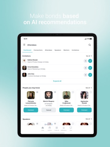 0100 Connect iPad screenshot