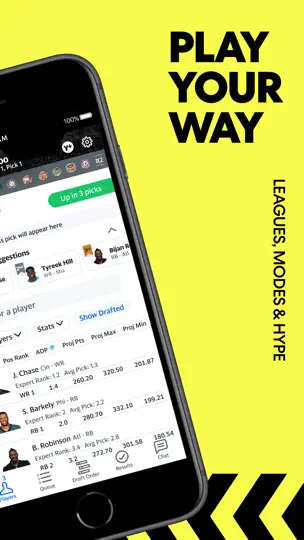 Скриншот Yahoo Fantasy Sports: NBA, MLB на iPhone 3