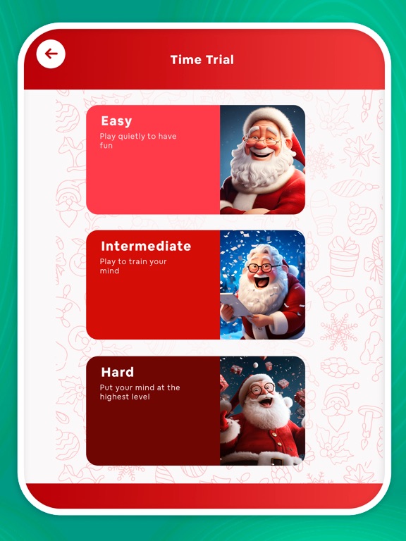 Christmas Memory Game For Kids iPad screenshot 4 - Education app