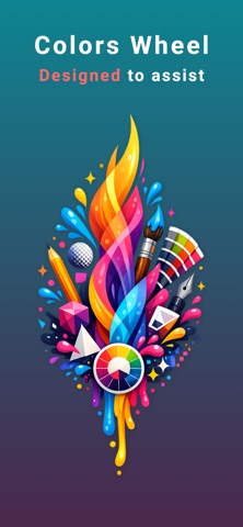 Color Wheel RGB CMYK HSL iPhone screenshot