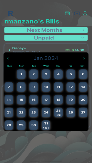 EchoExpense Screenshot