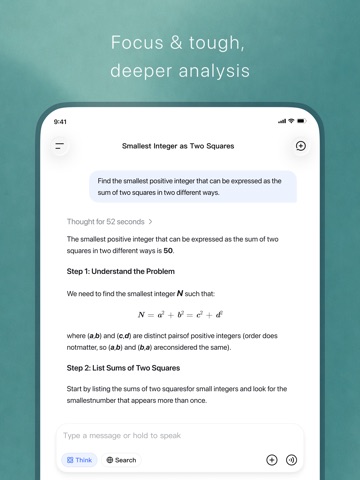DSeek - Your AI Assistant iPad screenshot 4
