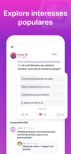 Litmatch - Faça nova amizade iPhone screenshot 2