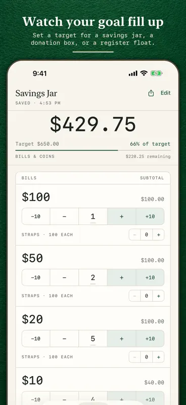 Contador de dinero y caja screenshot 7 of 10