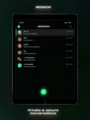session - private messenger ipad capturas de pantalla 3