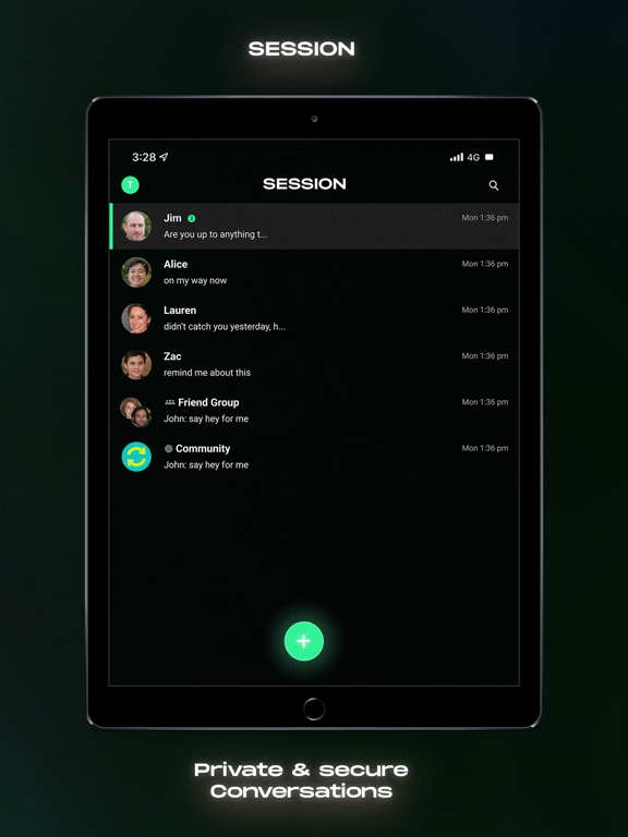 Screenshot #6 pour Session - Private Messenger
