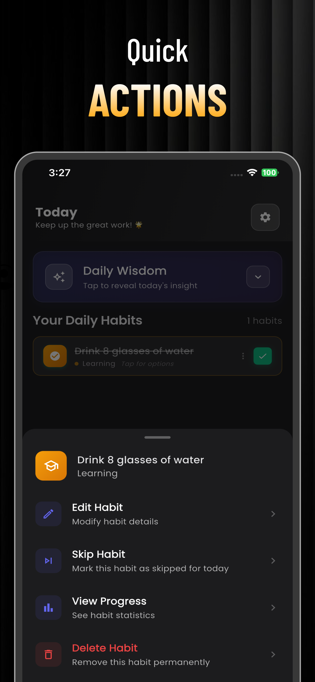 DailyHabitz screenshot 7