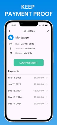 Bills: Organizer & Reminder screenshot 2