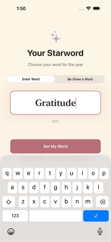 Starwords - Daily Affirmations Screenshot 6 of 10