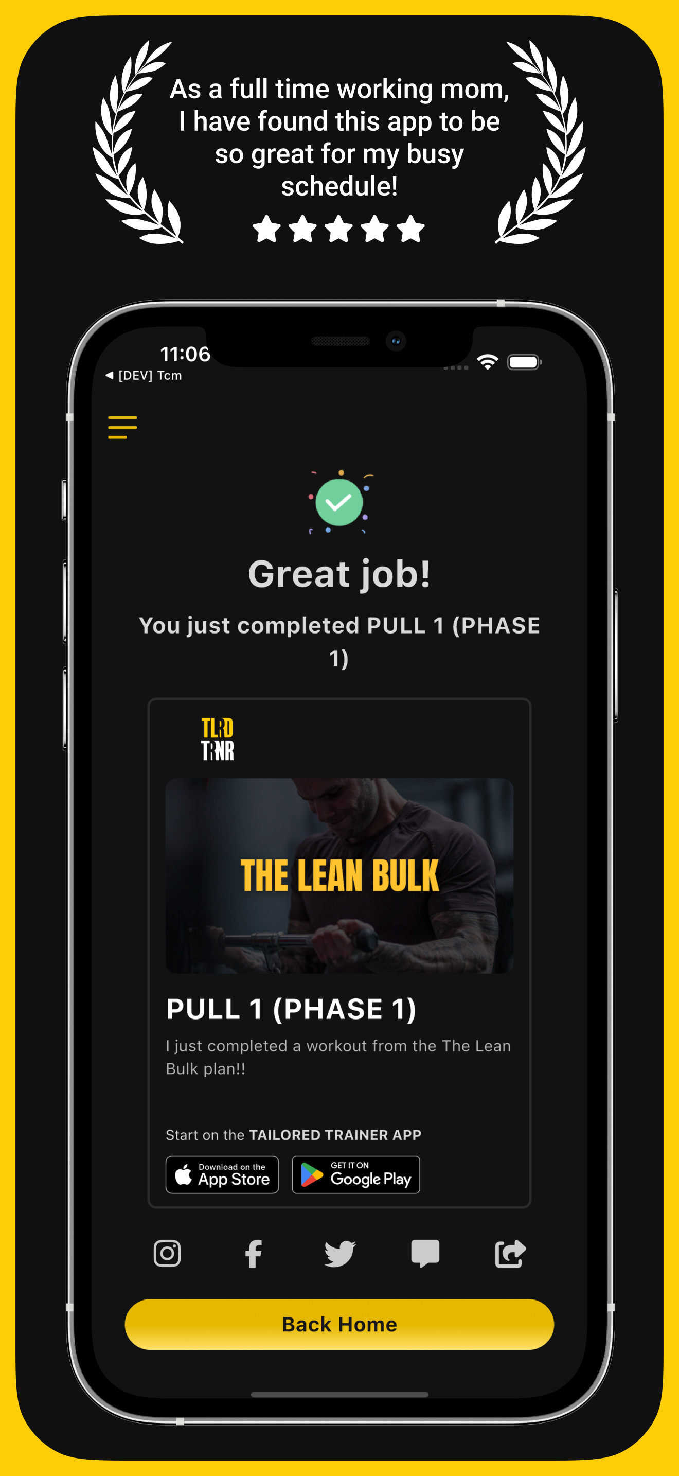 Tailored Trainer: Gym Workouts