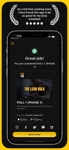 Tailored Trainer: Gym Workouts Screenshot 9 of 10
