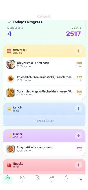 CalorieIQ (Smart Nutrition) screenshot 3
