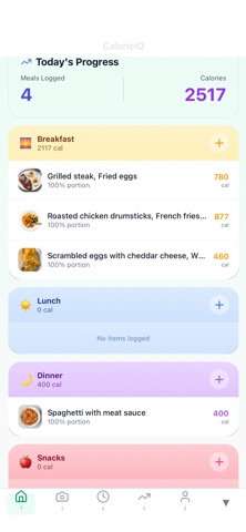 CalorieIQ (Smart Nutrition) Screenshot 3 of 3