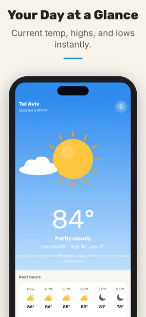 Weather Light screenshot 1