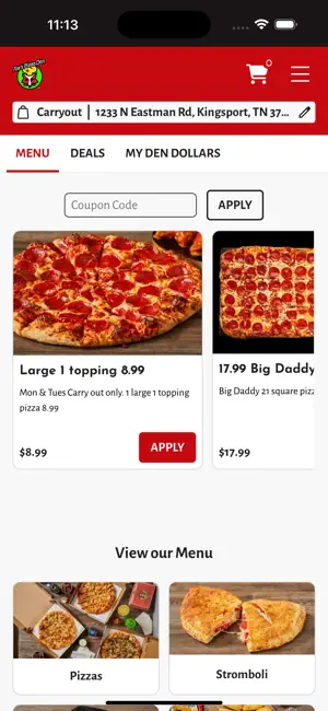Foxs Pizza screenshot 3
