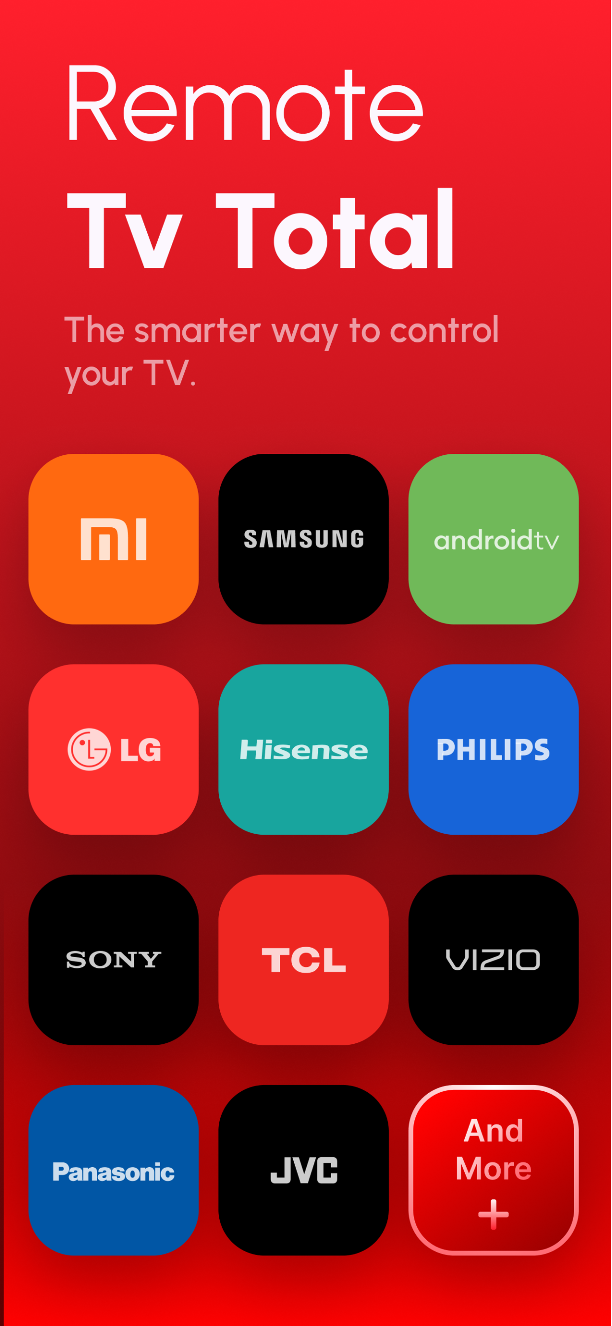 Remote control all TV