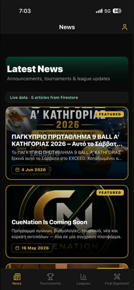 CueNation‑App screenshot 5