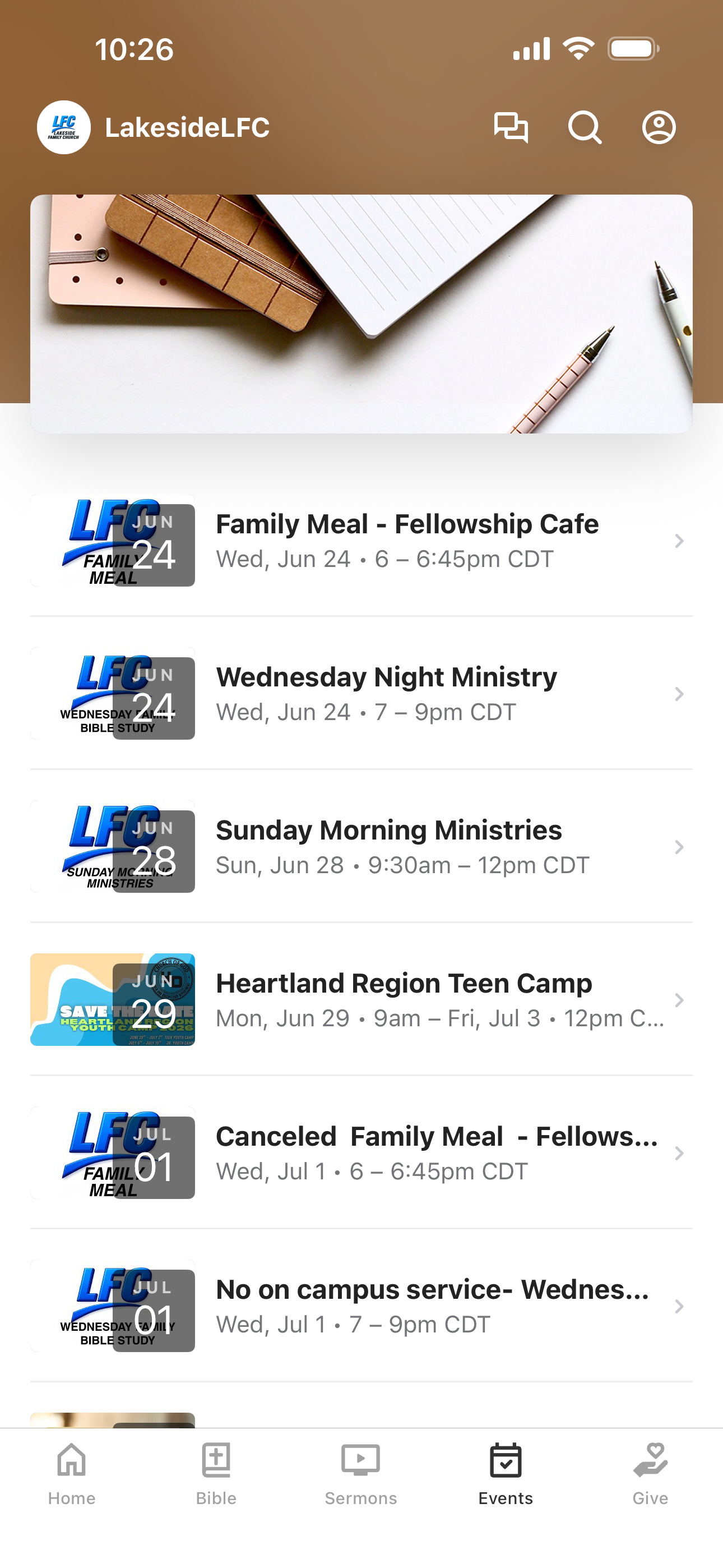 Lakeside Church of God Norman screenshot 6