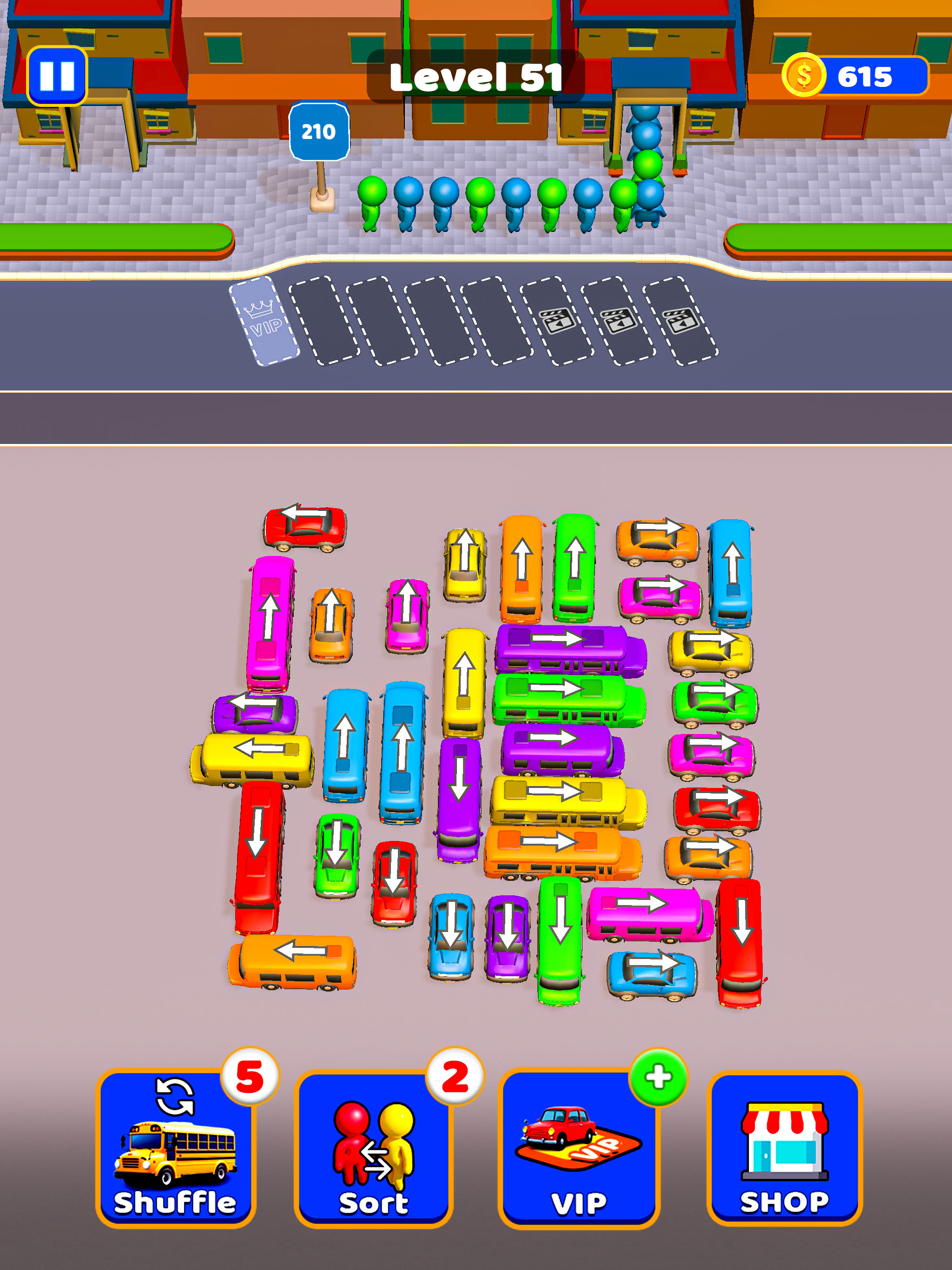 Tap Bus: Color Pickup Game screenshot 12