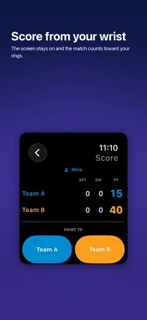Padel Mate: Scores & Matches screenshot 2