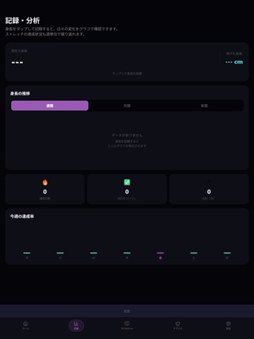 6FTMethod Tracker iPad screenshot