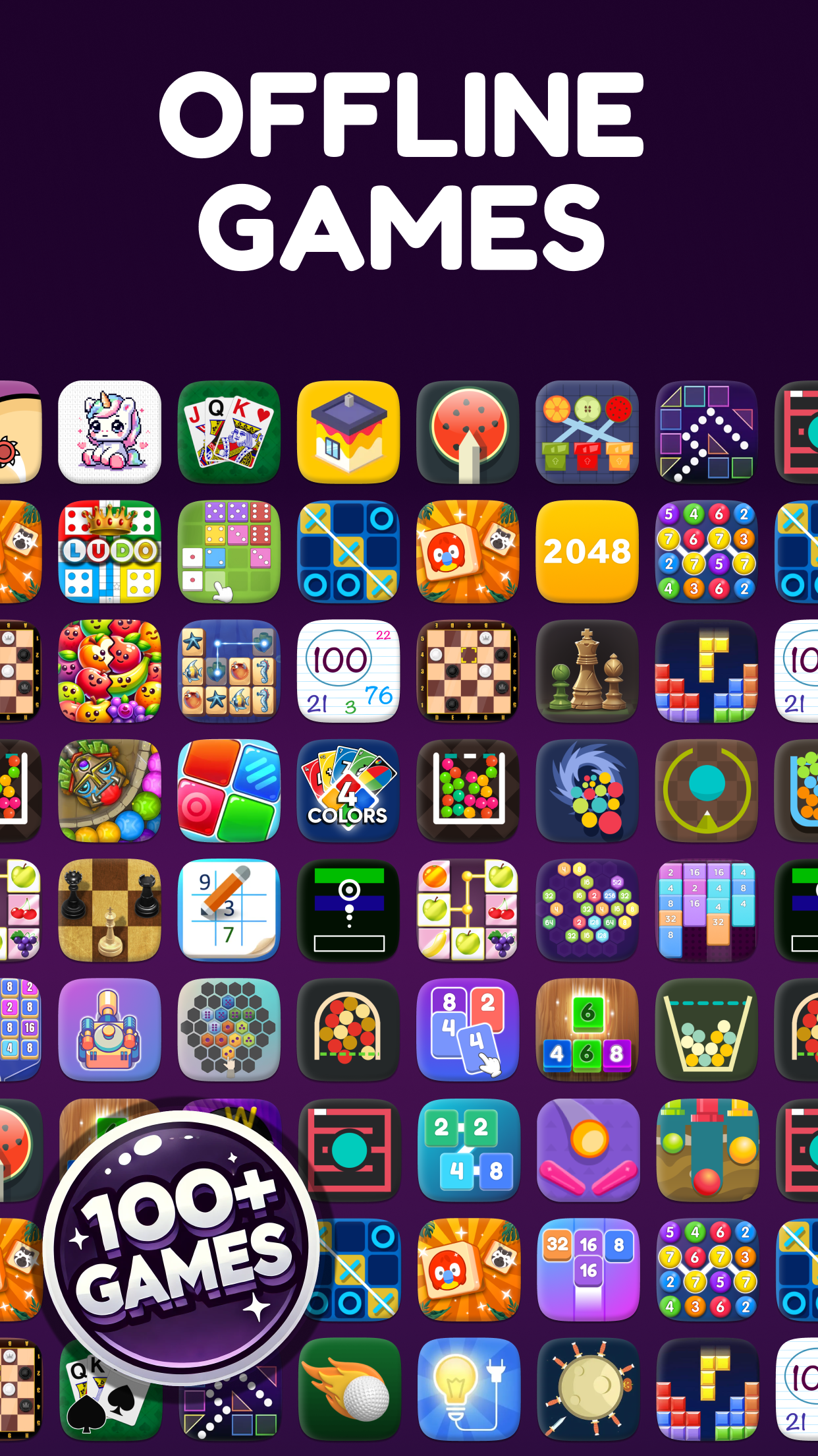 Offline Games No WiFi Fun 100+ screenshot 1