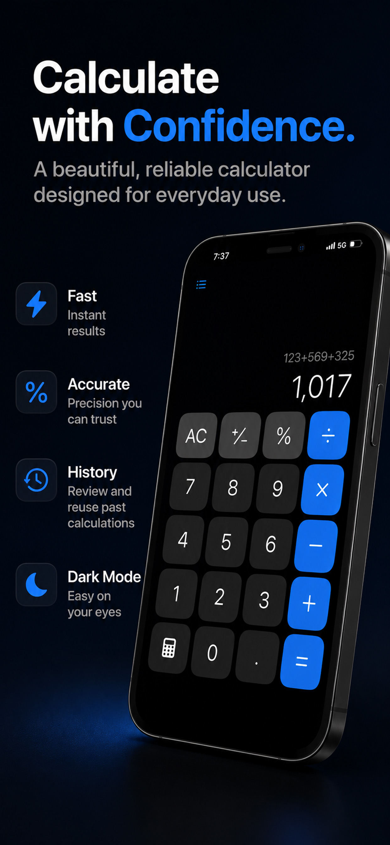 Sigma: Calculator screenshot 4