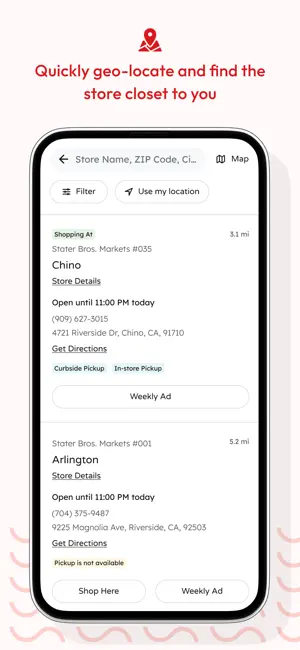 Stater Bros. Markets screenshot 4