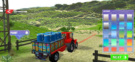 Tractor Offroad Driving Game screenshot 2