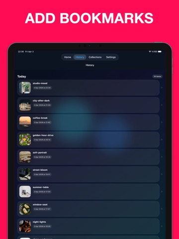 TikSaver: Save Videos Bookmark iPad screenshot