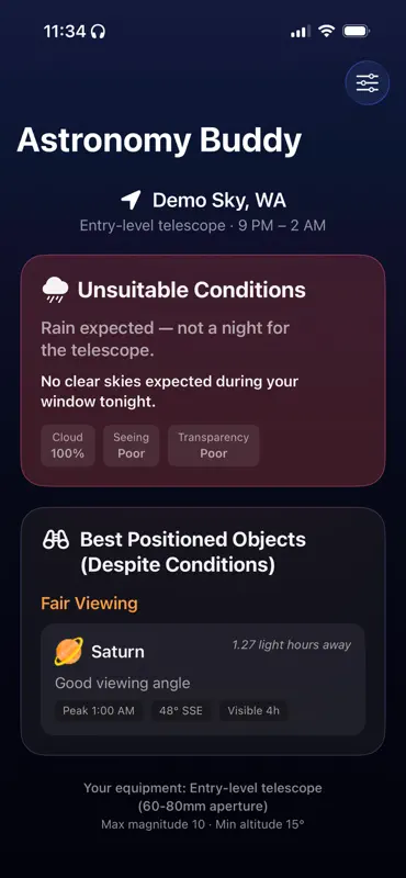 Astronomy Buddy screenshot 8 of 9