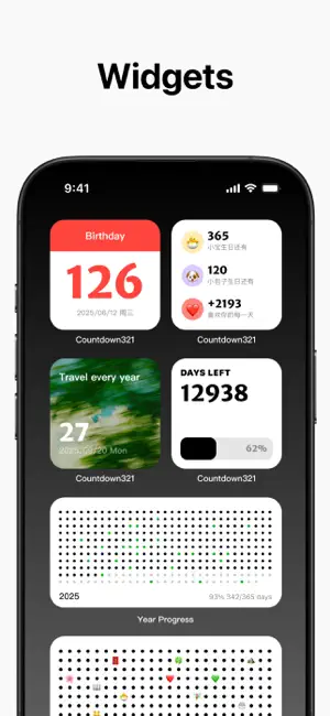 Countdown 321-Widget screenshot 3
