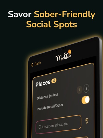 MockTale: N/A Drink Finder iPad screenshot