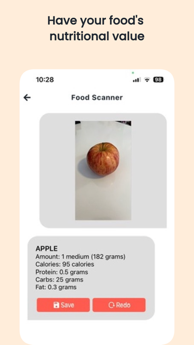NutriPic: AI Calorie Counter iPhone screenshot 4 - Food & Drink app