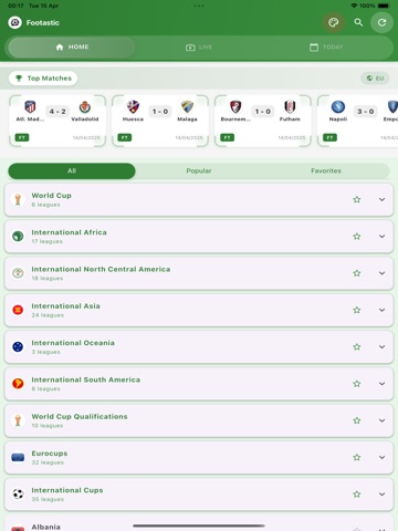 Futebol Da hora iPad screenshot 1