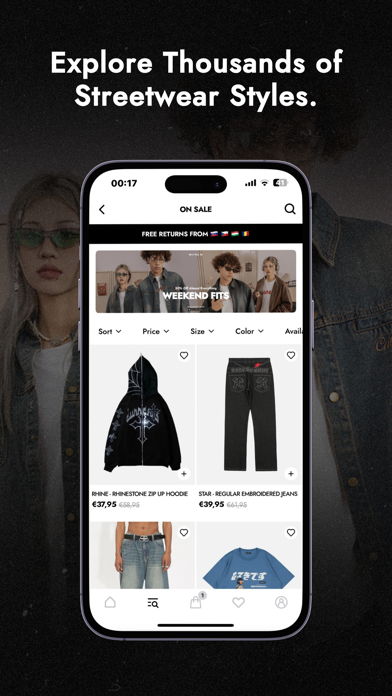 TEENWEAR - Shop Streetwear Screenshot