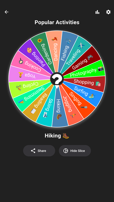 List and Wheel: Random Decider Screenshot