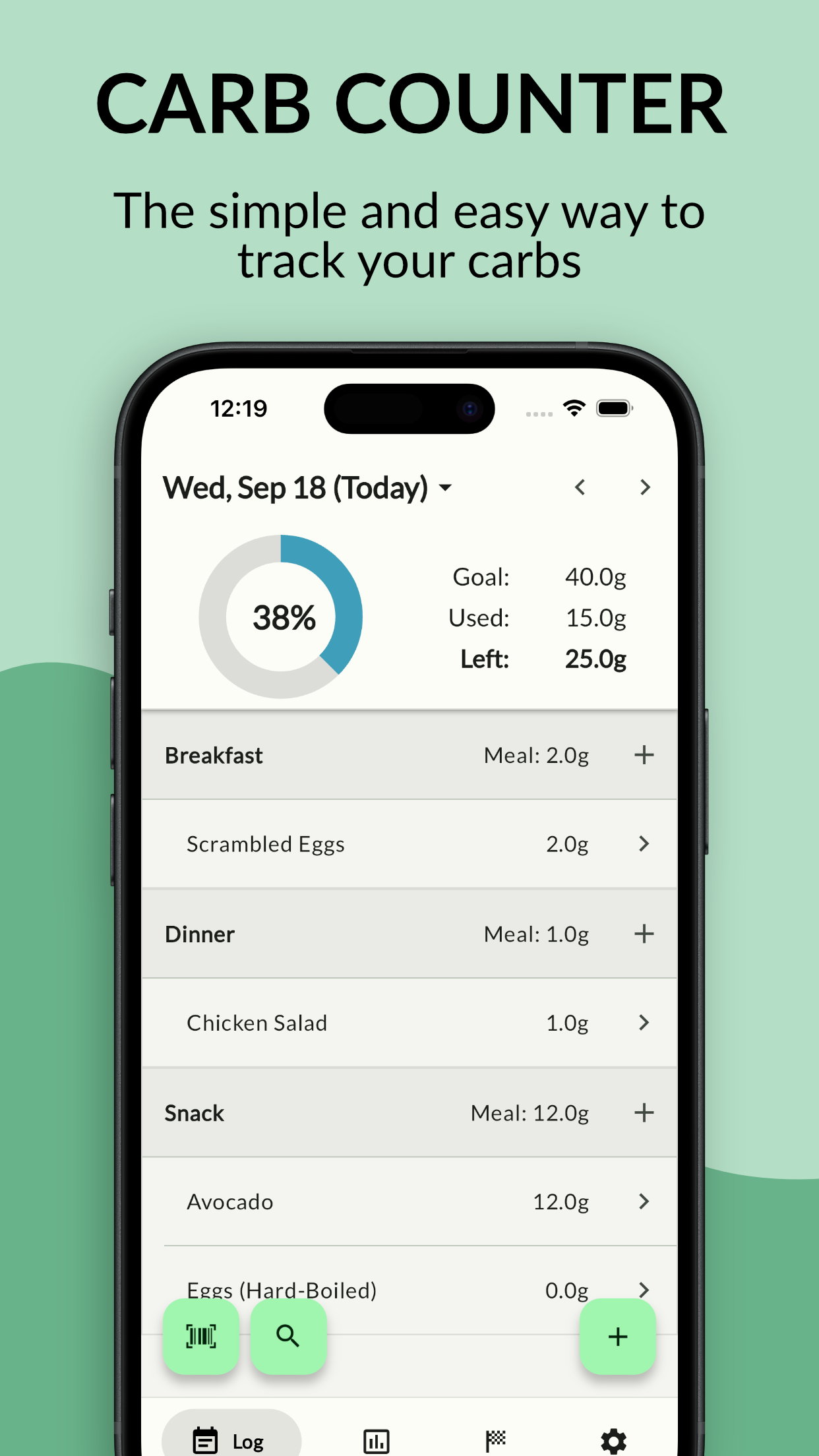 Carb Counter - Keto Diet App