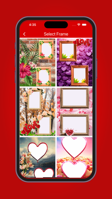 Love Frames Photo Editor Screenshot