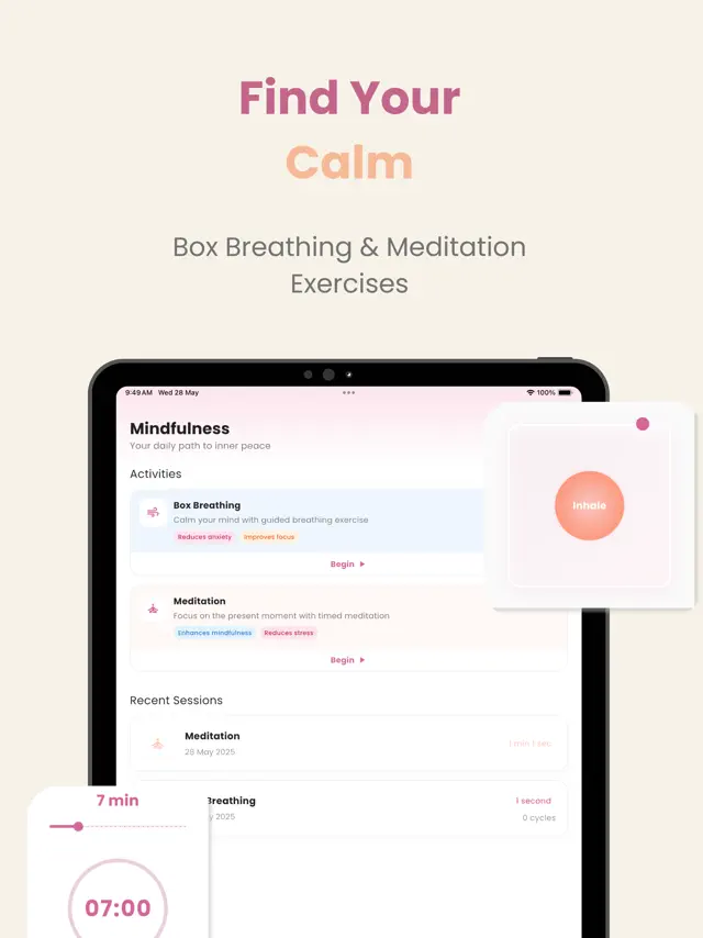 Express your thoughts in the journal