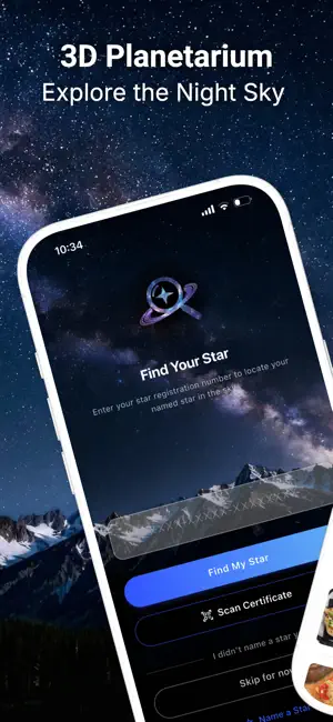 Star Guide: Night Sky Map iPhone screenshot 1