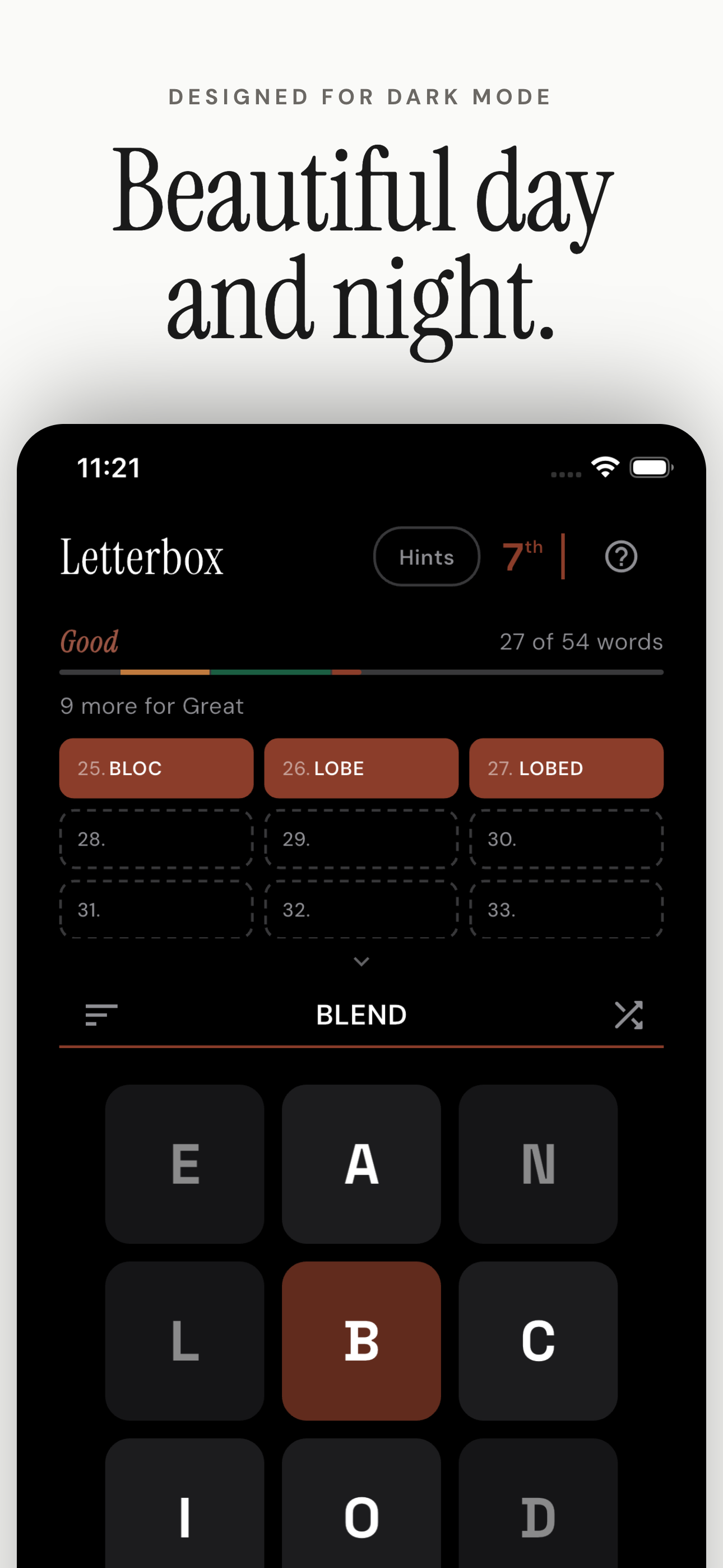 Letterbox Word Puzzle