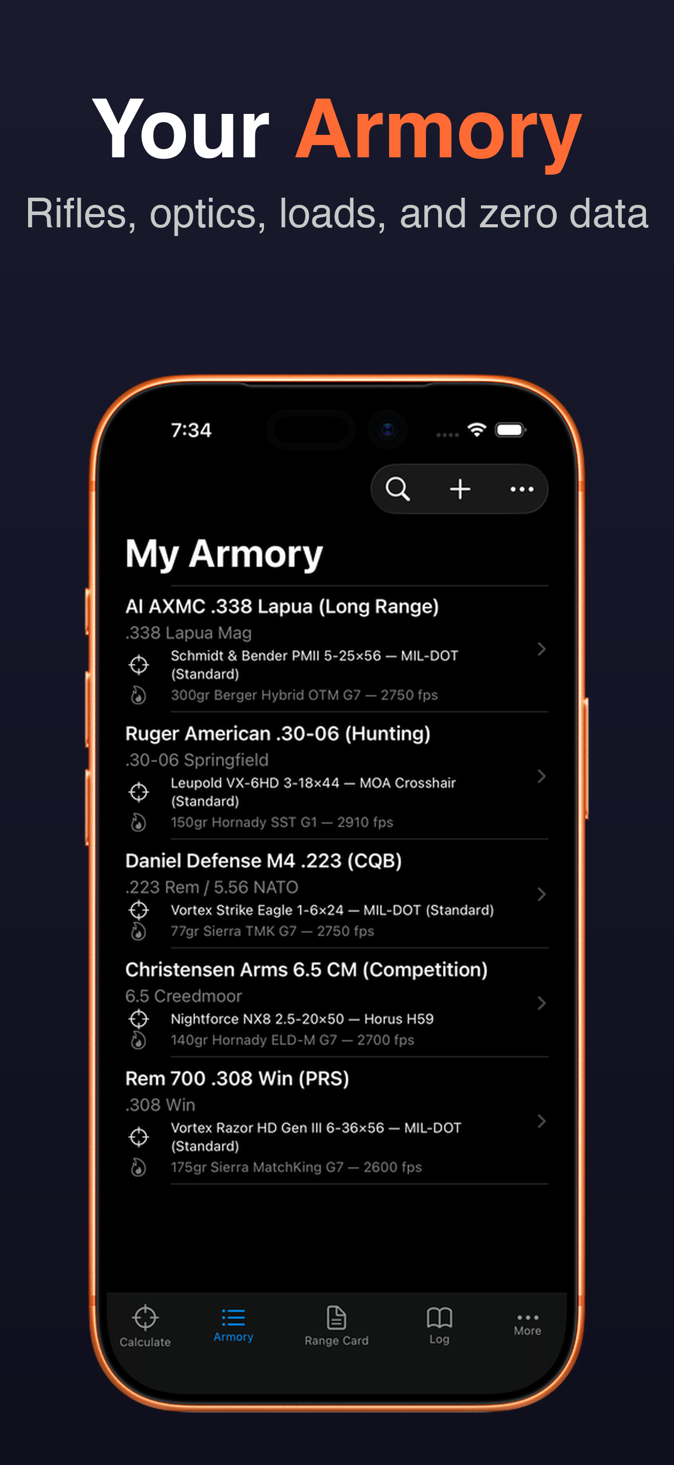 Zima: Ballistics Calculator screenshot 6