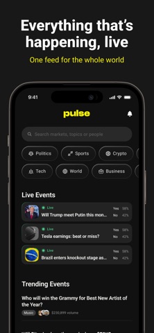 Pulse: Prediction Markets Screenshot 5 of 5