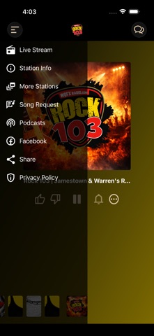 Rock 103 WQFX screenshot